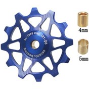 Resim Xiyyadms Bisiklet Metal Vites Değiştirici, Seramik 14t Dişli, Dağ Ve Yol Bisikletleri İçin Pürüzsüz Vites, Mavi Renk 