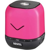 Resim sommeow Vestel Desibel H300 Bluetooth Mini Hoparlör (PEMBE) 