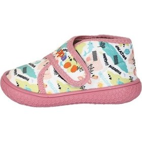 Resim Yuppa Funny Happ Animals Kız Çocuk Panduf-Pembe 