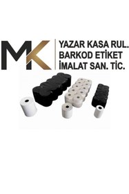 Resim MK RULO • 56x16 Termal Rulo / Yazarkasa Rulosu / Pos Rulosu / 10 Paket (100 Adet) / Tam Metraj 