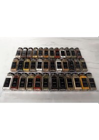 Resim Mienda Home 36'lı Cam Baharatlık Seti Siyah Kapaklı Ve Etiketli Baharatlık Takımı Mh00syh36 Siyah - Şeffaf 