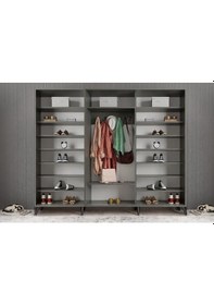 Resim Beyzade Sürgülü Portmanto Vestiyer Fb 240 Cm 