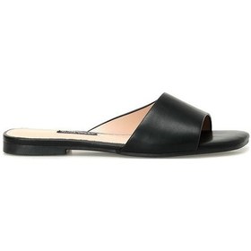 Resim Nine West Matı 4fx Siyah Kadın Düz Terlik Siyah 
