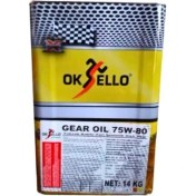 Resim Oksello Gear Oil 75W-80 Yüksek Kalite Sentetik Dişli Yağı 14 Kg. 