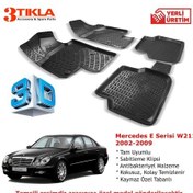 Resim Mercedes E Serisi W211 2002-2009 Premium 3d Havuzlu Paspas Seti 