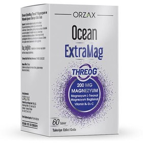 Resim Orzax Ocean ExtraMag Threog Takviye Edici Gıda 60 Tablet 