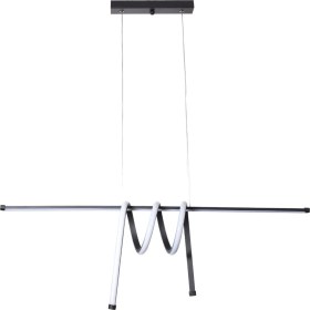 Resim Teknotrust Martinez Modern Tasarım Yatak Odası - Salon - Mutfak Yemek Masası Renk Beyaz Ledli 2 Li Avize 