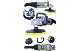 Resim Spech Power Lieber German 4100 Watt Profesyonel 6 Kademeli Devir Ayarlı Zımpara Pasta Cila Polisaj Makinesi 