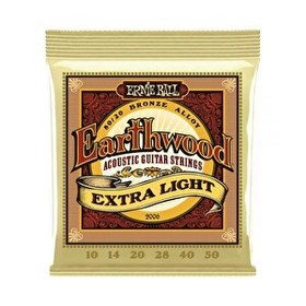 Resim Ernie Ball P02006 10-50 Akustik Gitar Teli Extra Light 