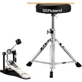 Resim Roland DAP-3X Aksesuar Paketi (Tabure Kick Pedalı Baget) 