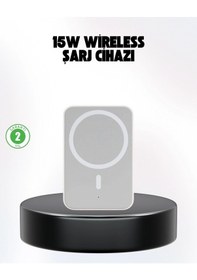 Resim Bfs İphone Serileri İle Uyumlu Magsafe Manyetik Araç Telefon Tutucu Ve Şarj Cihazı Çok Renkli 