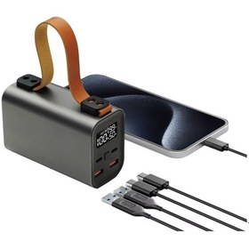 Resim 50000 Mah Güçlü Powerbank Dijital Göstergeli Çoklu Usb Çıkışlı Çok Renkli 