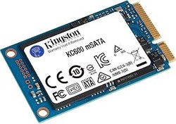 Resim Kingston KC600 mSATA 256 GB SSD, SKC600MS/256G, 550MB/s - 500MB/s Okuma - Yazma 