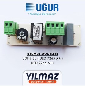 Resim Uğur Udf 7 Sl ( Ued 7265 A+ ) , Ued 7266 A++ Dijital Termostat 