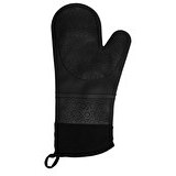 Resim Kitchen Design Lab Gri Silikon Yanmaz Yapışmaz Isı Yalıtımlı 37 CM Mutfak Fırın Eldiveni 