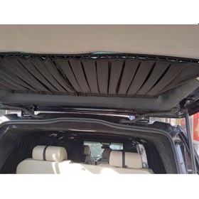 Resim Mercedes Vito Ekstra Uzun Vip Pileli Perde Alcantra Siyah 1 ADETLİ SET 