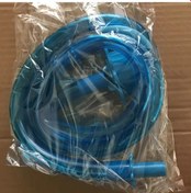 Resim Brightnova Dayanıklı Yumuşak Silikon Evcil Hayvan Banyo Hortumu Mavi Avuç İçi Duş Başlığı 