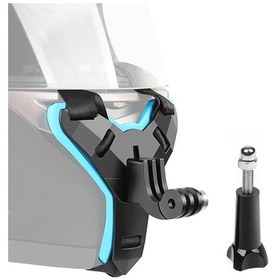 Resim Gajeena Evrensel Motosiklet Kaskı Kamera Tutucu - Gopro Hero, Sjcam, Djı Osmo Action Uyumlu 