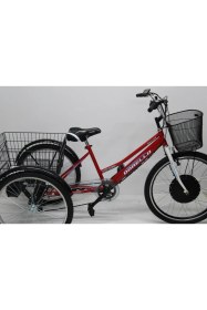 Resim Dorello Elektrikli 3 Tekerlek Kargo Bisikleti Cargo 48 DC1000 Watt Model Elektrikli Motor 3 Tekerlek 