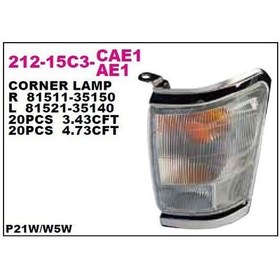 Resim Depo-212-15c3l-ae1 - Sınyal Lambası On Sol- Nıkelajlı Duylu Amp 