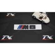 Resim DK Tuning M6 Bagaj Siyah Yazı Logo 3m 3D Amblem Orjinal Ürün 