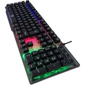 Resim Dexim DKA008 RGB STORM Oyuncu Klavyesi Dexim DKA008 RGB STORM Oyuncu Klavyesi