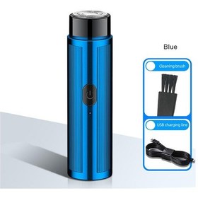Resim Erkek Mini Elektrikli Tıraş Makinesi Şarj Edilebilir Jilet Giyotin Taşınabilir Saka Emniyet Kafaları Tıraş Tıraş Makinesi 56896719 