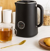 Resim Brillant Spectrum Vintage Digital Kettle Su Isıtıcısı 1.7 Lt 1500W Dokunmatik Ekranlı Çift Katmanlı 