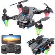 Resim C19S Drone 360 derece engel kaçınma karbon fiber drone Wifili 1080p çözünürlüklü 