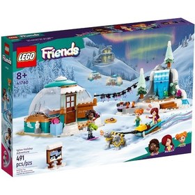 Resim LEGO Friends 41760 Igloo Tatil Macerası 491 Parça 