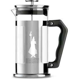 Resim - Preziosa French Press: Yaklaşık 350ML Kapasiteli Kahve Hazırlayıcı - 18/10 Paslanmaz Çelik Gövde - Bulaşık Makinesinde Yıkanabilen Borosilikat Cam Sürahi - Paslanmaz Çelik Filtre Sistemi 