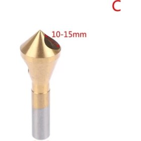 Resim Liyao C Titanyum Havşa Çapak Alma Matkap Konik Delik Kesici Çelik/alüminyum Havşa Başlı Pah Kırma Araçları (Yurt Dışından) 