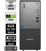 Resim LENOVO ThinkCentre Neo 50T G5 i7 13700 32GB 256GB SSD GTX1650/4GB W11P Masaüstü Bilgisayar &PER4 USB 