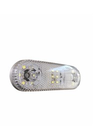Resim AHMET OTOMOTİV (5 Adet) 21 Led Beyaz Lamba 12v-24v Tır Kamyon Dorse Otobüs Minibüs Offroad 