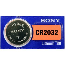 Resim Sony CR2032 3 V Lityum Düğme Pil 