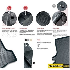 Resim Ford Focus 3D Havuzlu Paspas 2011-2018 