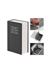 Resim Sptmgldı Kitap Görünümlü Gizli Kasa Büyük Boy Anahtarlı Kilitli Para Kasası 