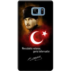 Resim Ceppare Samsung Galaxy Note Fe Kılıf (Fan Edition) SM-N935F Desen Baskılı Silikon Kapak Mevzubahis STK:108 