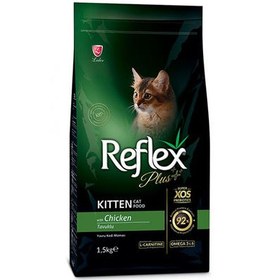 Resim Reflex Plus Kitten Tavuk Etli Yavru Kedi Maması 1,5 Kg 