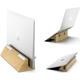 Resim Cbtx Dırose Dizüstü Bilgisayar/macbook İçin Ahşap Masaüstü Montaj Standı 