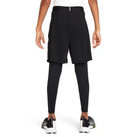 Resim Nike Pro Dri-Fit 24 Çocuk Siyah Günlük Stil Tayt FJ6821-010 