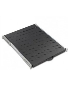 Resim Ager Dikili Tip 19" 1u D600MM Için Hareketli Siyah Raf Modülü Ağır Hizmet Tipi AA-HRR60-A-S1 