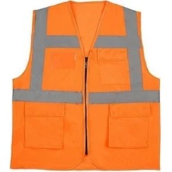 Resim İkaz Cepli Ikaz Yeleği-Mühendis Yeleği 