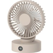 Resim Taşınabilir Kompakt Masa Vantilatörü Ayarlanabilir Usb 12x10x5cm Adet B 