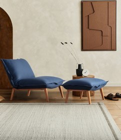 Resim Eymense Orzo Ayak Uzatmalı Yataklı Berjer 