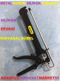 Resim Rayko Kimyasal Dübel Tabancası Ve Silikon Tabancası Metal 
