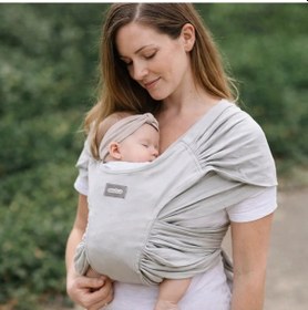 Resim Babyjem Bel Destekli Pratik Kanguru Syling Gri 