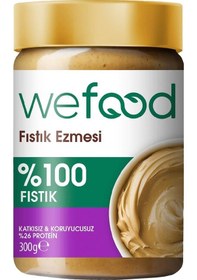 Resim Wefood %100 Fıstık Ezmesi 300 gr 
