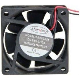 Resim 6Cm Fan 60X60X25 24V 2 Uçlu 