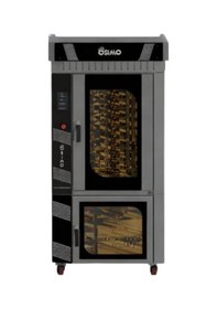 Resim 10'lu Döner Patisserie Fırın Dijital Elektrikli 